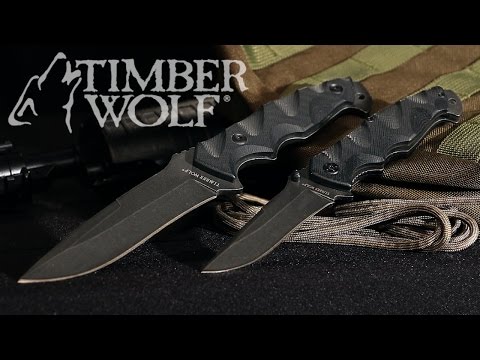 Timber Wolf Extreme Tactical Two Piece Knife Combo With Sheath
