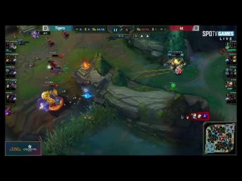 Deft carries fight with Ezreal - 2017 LCK Spring KT vs ROX