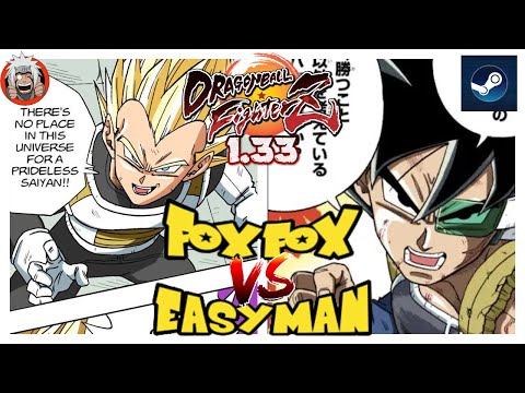 DBFZ Easyman vs FoxFox (VegetaSSJ, GokuSSJ, Gohan) vs (Bardock, TGohan, Trunks)
