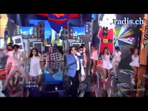 [Live HD 720p] 120715 - PSY - Gangnam style (Comeback stage) - Inkigayo