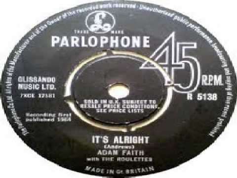 ADAM FAITH with THE ROULETTES   IT'S ALRIGHT