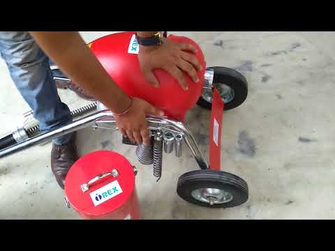 Rex RX-200 Drain Cleaning Machine