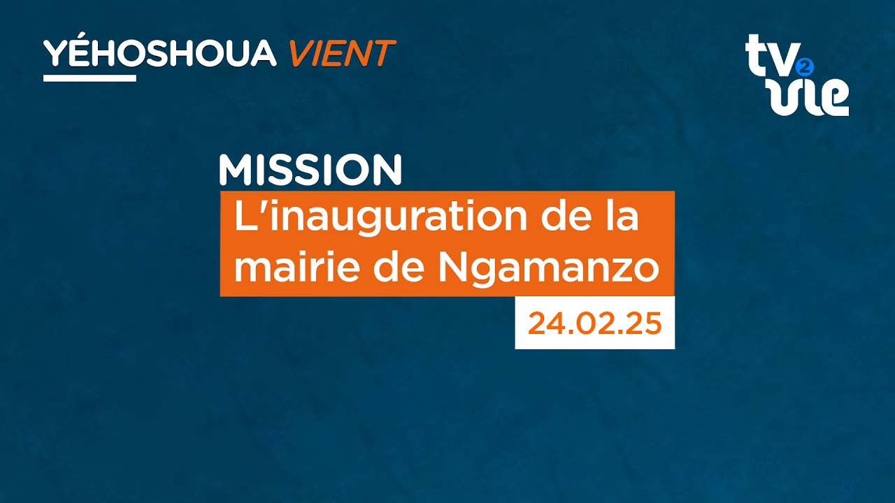 Thumbnail of video: L'inauguration de la mairie de Ngamanzo