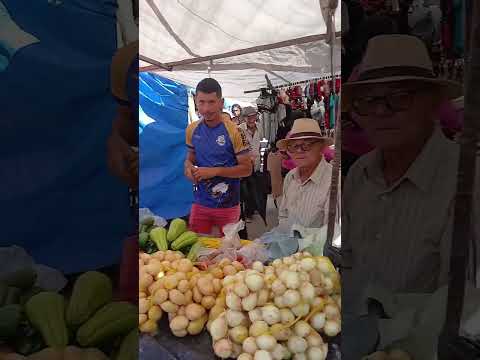 Agora direto da feira da cidade de São João Pernambuco 01/12/2025
