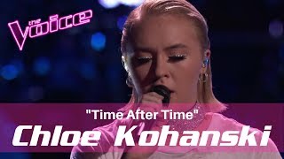 Chloe Kohanski &quot;Time After Time&quot; The Voice 2017 Playoffs (Lyrics)