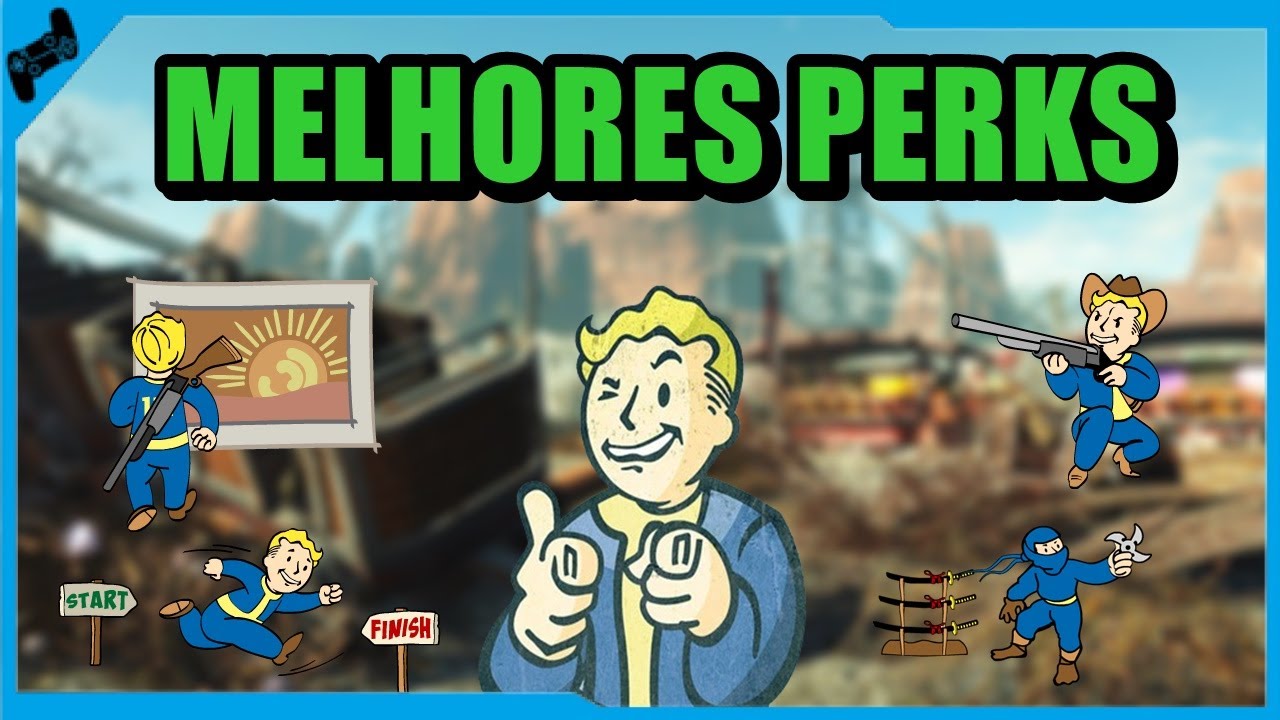 Fallout 4 - TOP 10 MELHORES HABILIDADES/PERKS DO JOGO !!!