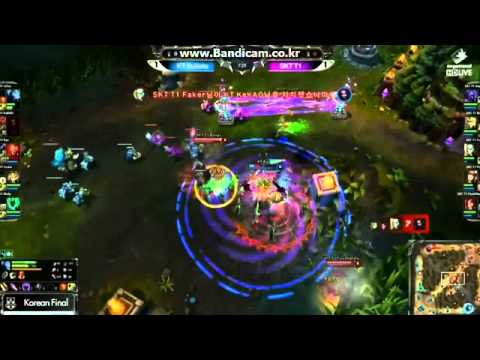 SKT T1 Faker Orianna plays