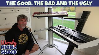 Video thumbnail for Best Keyboard Stand - ULTIMATE SUPPORT APEX vs K&M SPIDER PRO by Woody Piano Shack