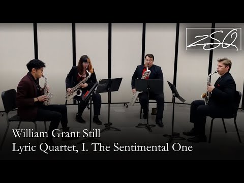 Lyric Quartet, I. The Sentimental One | William Grant Still | The Zelos Quartet