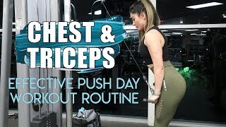 CHEST AND TRICEPS WORKOUT ROUTINE: Push Day Exercises