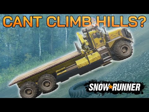 Kenworth 963 cant climb hills.... Or can it? SnowRunner Season 10