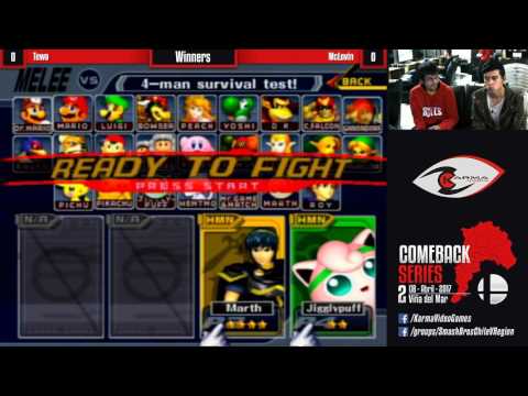 ComeBack Series 2 - Tewa (Marth) vs. McLovin (Jigglypuff, Sheik) - Losers