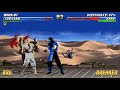 Mortal Kombat Solano Edición Gameplay Sub Zero MK 1