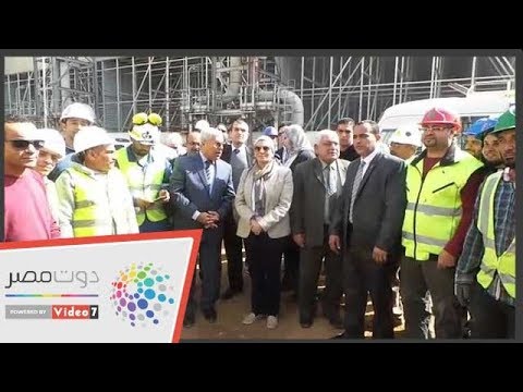 وزيرة البيئة تشهد العمل بمصنع كيما الجديد فى أسوان