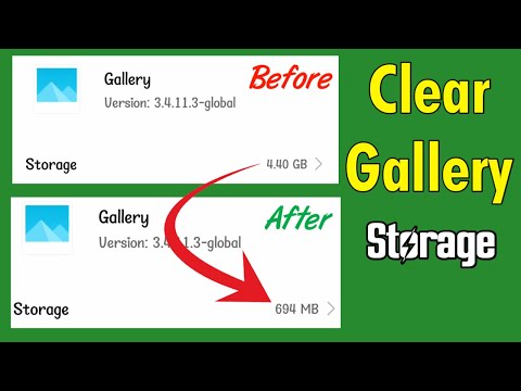 How To Delete Gallery App Data | Mi Gallery Storage Problem | Clear Data Gallery Xiaomi