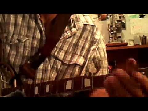 Modest Mouse Banjo tutorial of Styrofoam boots