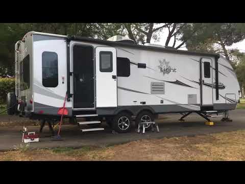 Kern River Campground site 38 and area.