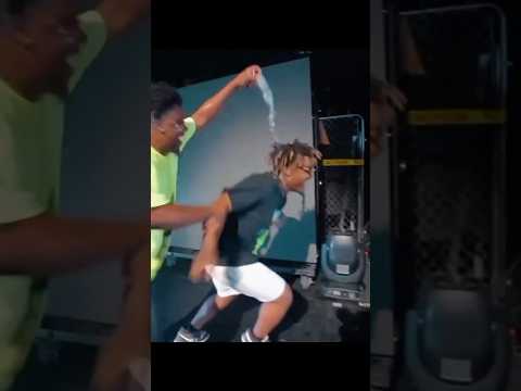 Rare Video of Juice WRLD Plaaying on stage😂🧃🌍 | #lljw
