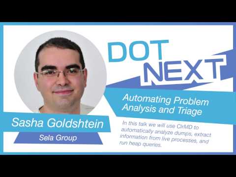 Sasha Goldshtein — Automating Problem Analysis and Triage