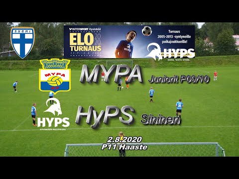 Intersport P11 Eloturnaus MYPA Juniorit P0910 - HyPS Sininen 2.8.2020