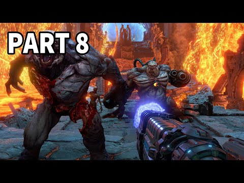 DOOM ETERNAL GAMEPLAY WALKTHROUGH - PART 8 - NO COMMENTARY