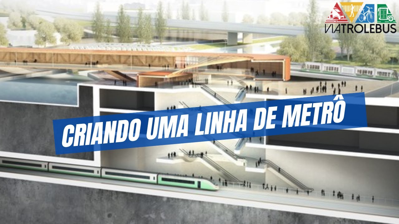 COMO SÃO PROJETADAS AS LINHAS DE METRÔ?