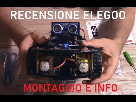 RECENSIONE ELEGOO SMART ROBOT CAR ARDUINO  | Istruzioni ITA