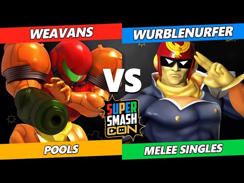 SSC 2022  - Weavans (Samus) Vs. WurbleNurfer (Captain Falcon) Smash Melee Tournament