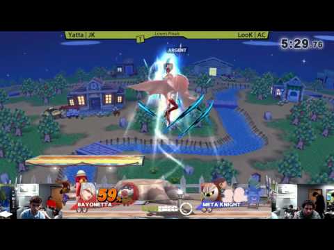 Smash Lounge 75 - Winners Quarters - JK (Bayonetta) vs LooK | IC (Diddy Kong)