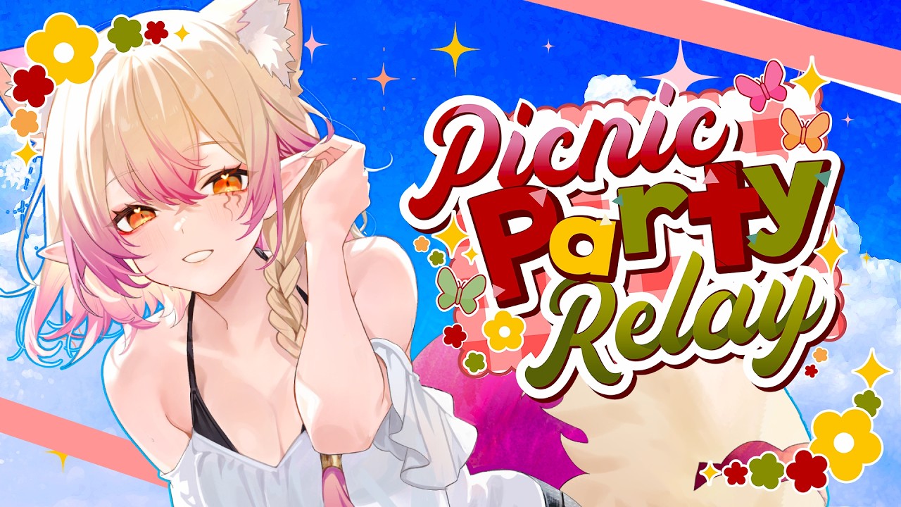 Singing Energetic Songs For You 🌸Picnic Party Relay [ Vylett Moonheart / #vtuber ]
