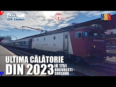 Bucuresti - Suceava | Calatorie si prezentare cu trenul de zi aglomerat IR 1751