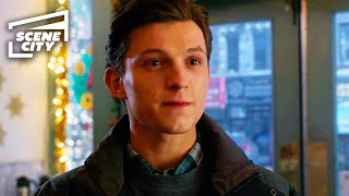 Spider-Man No Way Home: Peter Visits the Coffee Shop Ending Scene (Tom Holland, Zendaya)