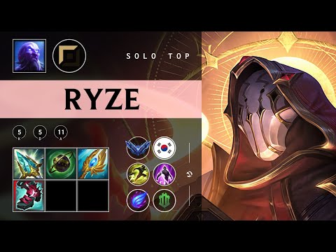 Ryze Top vs Renekton - KR Diamond Patch 25.24
