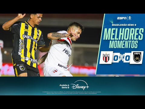 Gols e lances de Botafogo-SP x Volta Redonda