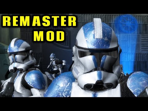 Star Wars: Battlefront 2 (2005, Remaster Mod) - Clone Troopers vs CIS Battle Droids!