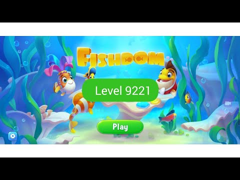 Fishdom game level 9221 #youtube #fishdom