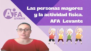 Las personas mayores y la actividad física