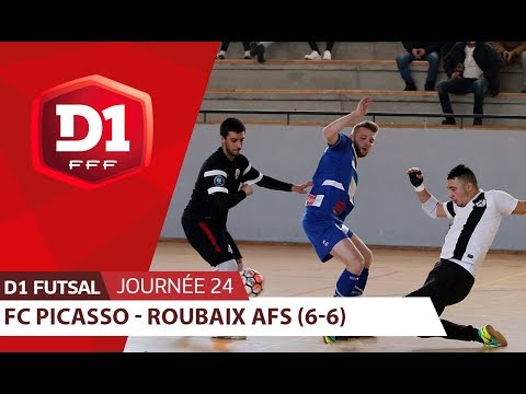 J24 : FC Picasso - Roubaix AFS (6-6), le résumé