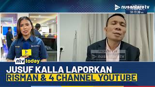 Download lagu Kuasa Hukum Jusuf Kalla Resmi Laporkan Rismon Sianipar dan 4 Akun YouTube ke Bareskrim | NTV TODAY mp3