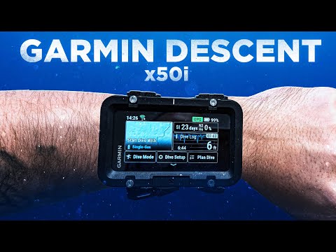The Most Advanced Dive Computer Ever Made? - Garmin Descent x50i