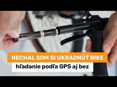 Nechal som si ukradnúť bike - hľadanie podľa GPS aj bez