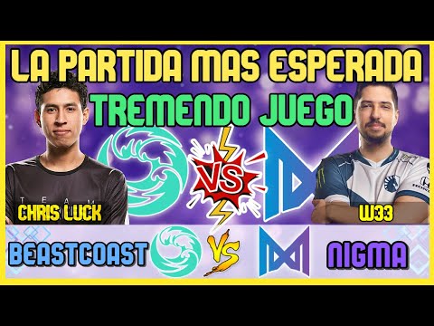 BEASTCOAST VS NIGMA BO3[GAME 1] PLAYOFFS - DREAMLEAGUE 13 LEIPZIG MAJOR- DOTA 2