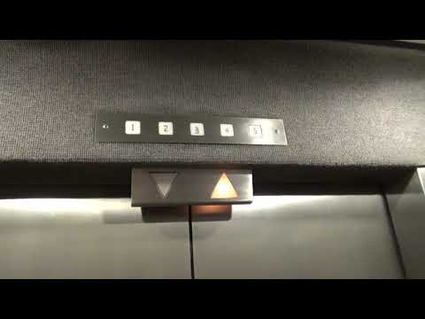 Vintage Otis Traction Elevator at the Crown Center in Kansas City, MO