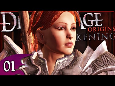 The Darkspawn Threat Returns - Let's Play Dragon Age: Origins Awakening Blind Part 1 [PC Gameplay]