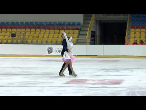 2015 ISU Jr. Grand Prix - Torun Short Dance Kristsina KAUNATSKAIA / Yan LUKOUSKI BLR