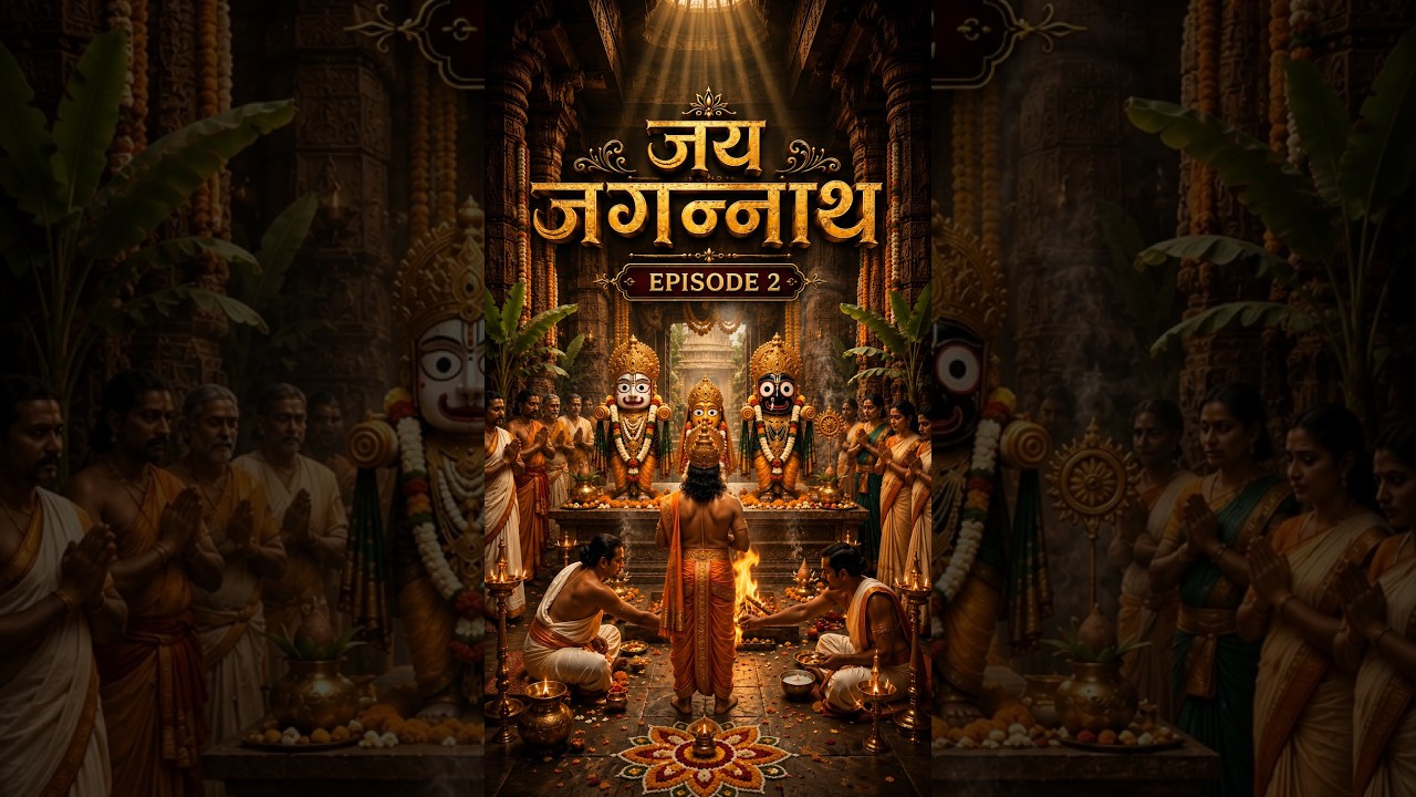जय जगन्नाथ Episode 2: जगन्नाथ कैसे रह गए आधे-अधूरेः राजा ने भगवान विश्वकर्मा का कौन-सा वचन तोड़ा