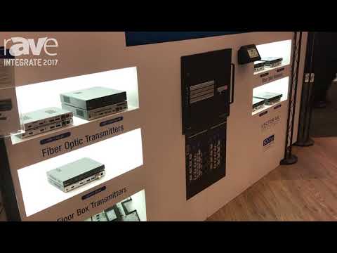 Integrate 2017: Extron Shows the XTP II CrossPoint Series, the AV Platform for HDMI 2.1 with 50Gbps