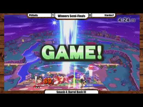 BSG Barrel Bash 3 (Smash 4 Singles) - PSI|Sells vs StardusT