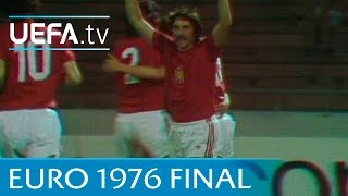 Czechoslovakia v West Germany: 1976 UEFA European 