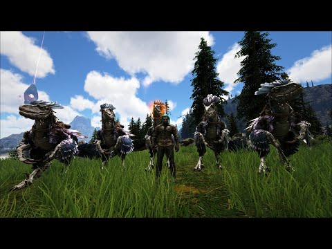 Raising a Deinonychus Pack! - Ark: Fjordur - E5